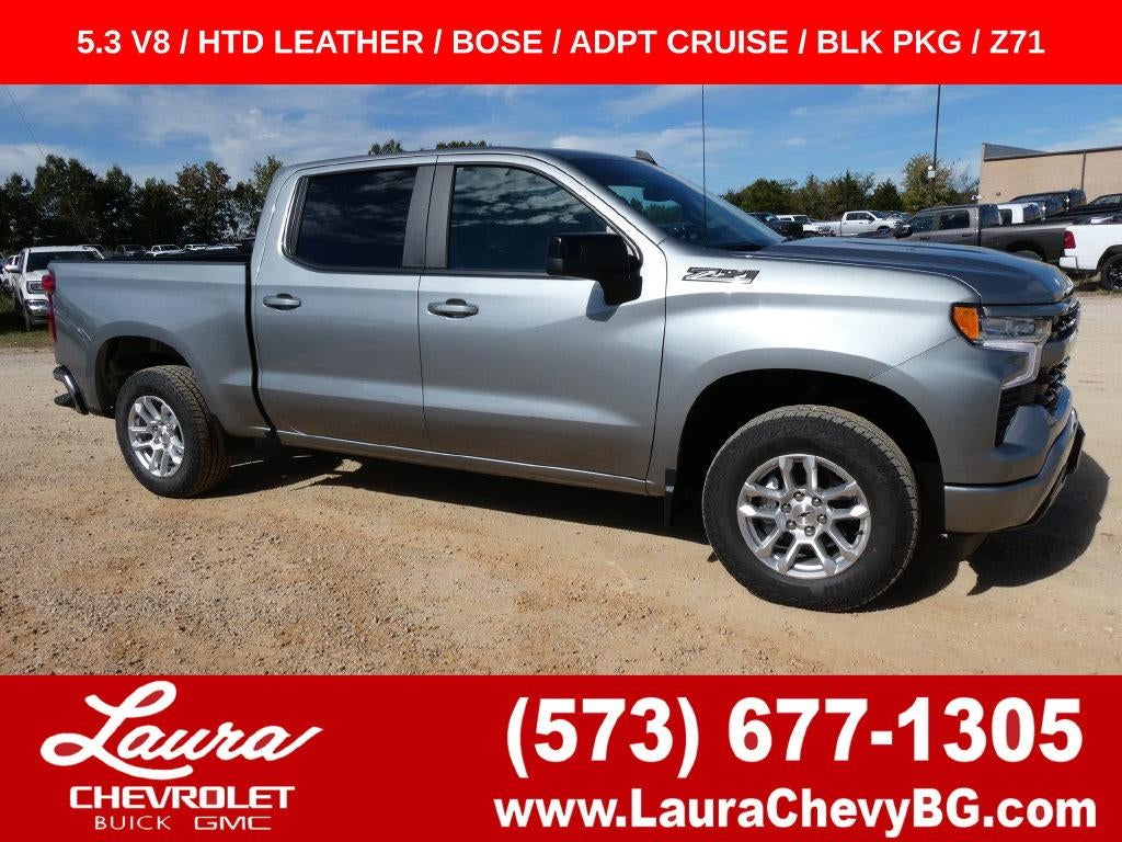 Sterling Gray Metallic 2026 Chevrolet Silverado 1500 Pickup Truck Four-Wheel Drive Automatic