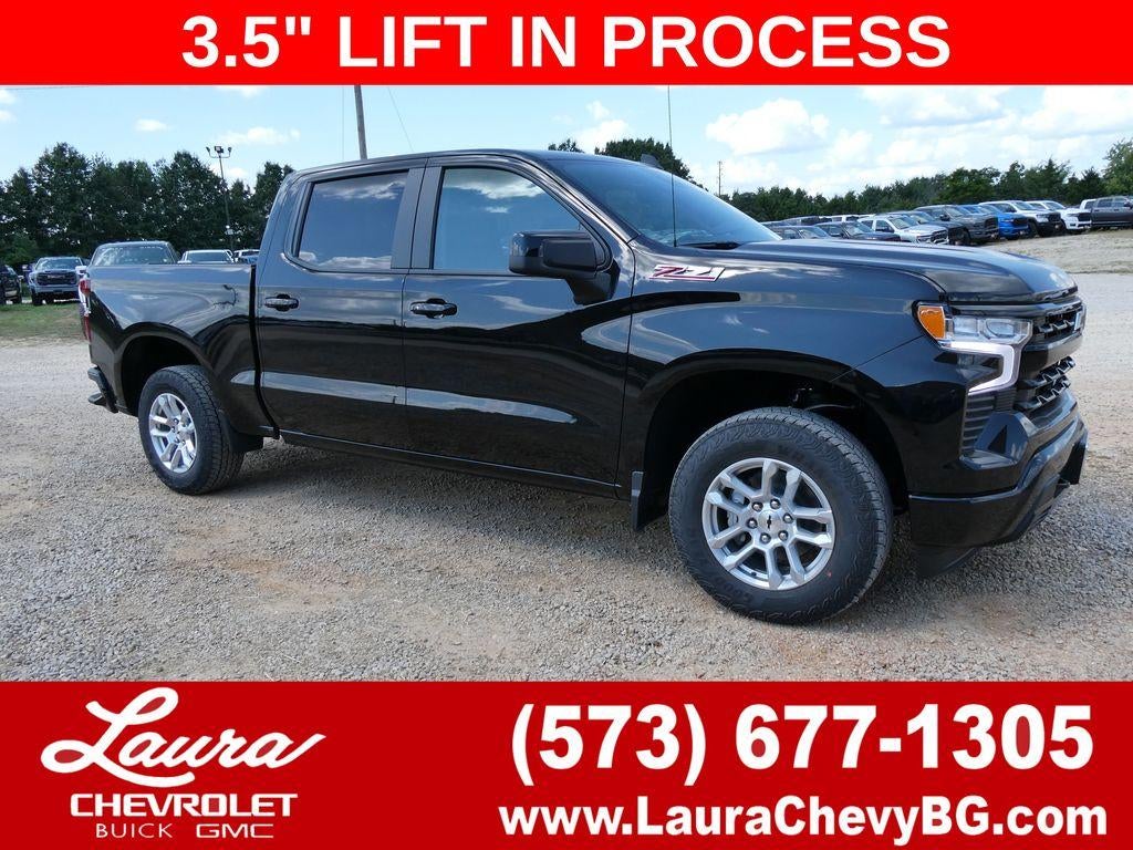 Black 2026 Chevrolet Silverado 1500 Pickup Truck Four-Wheel Drive Automatic