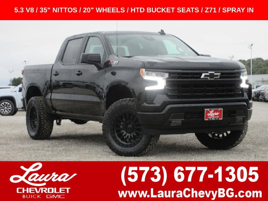 Black 2026 Chevrolet Silverado 1500 Pickup Truck Four-Wheel Drive Automatic