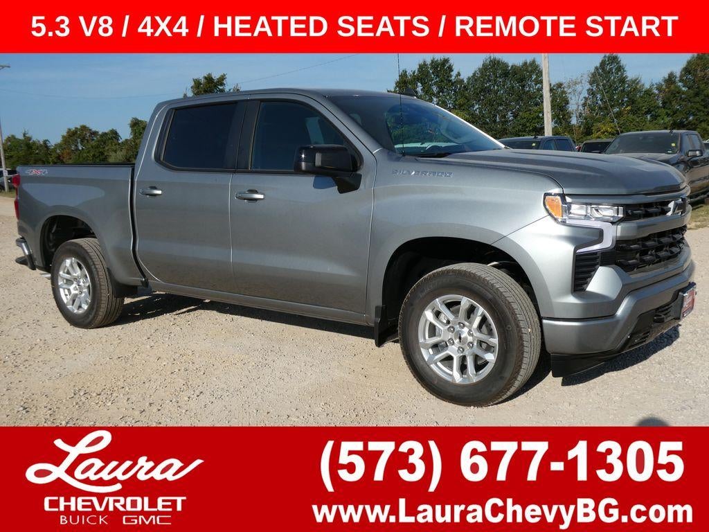 Sterling Gray Metallic 2026 Chevrolet Silverado 1500 Pickup Truck Four-Wheel Drive Automatic
