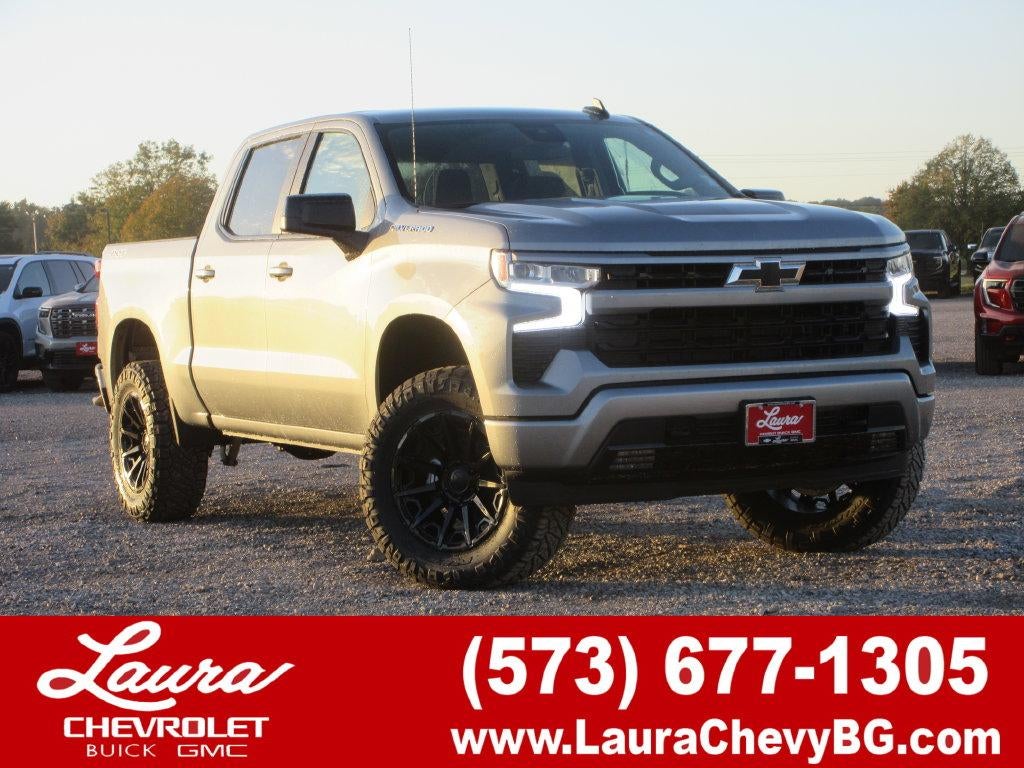 Sterling Gray Metallic 2026 Chevrolet Silverado 1500 Pickup Truck Four-Wheel Drive Automatic