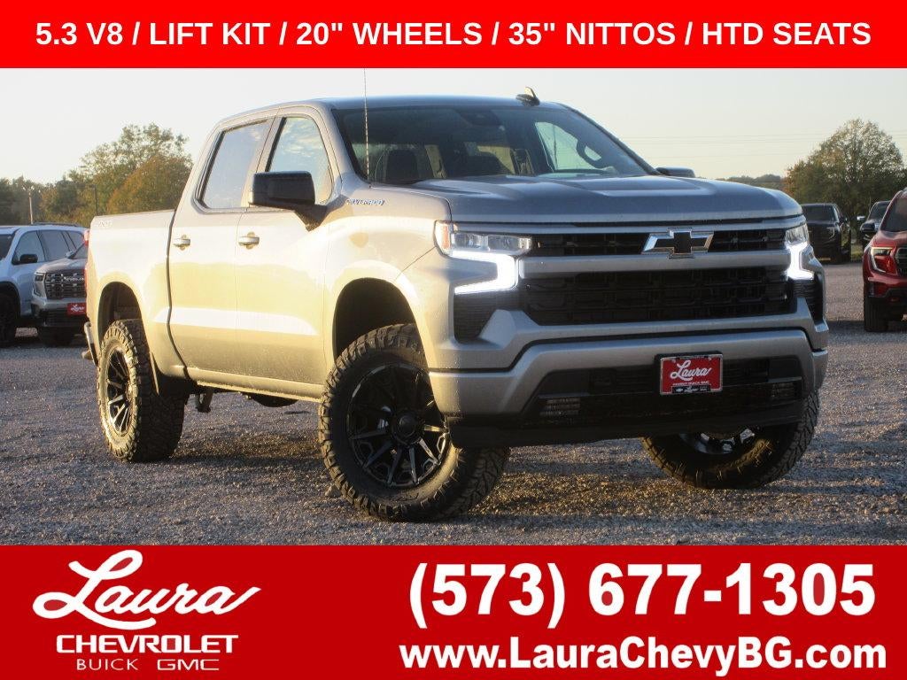 Sterling Gray Metallic 2026 Chevrolet Silverado 1500 Pickup Truck Four-Wheel Drive Automatic