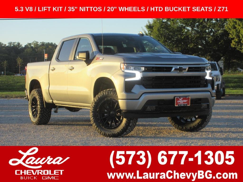Sterling Gray Metallic 2026 Chevrolet Silverado 1500 Pickup Truck Four-Wheel Drive Automatic