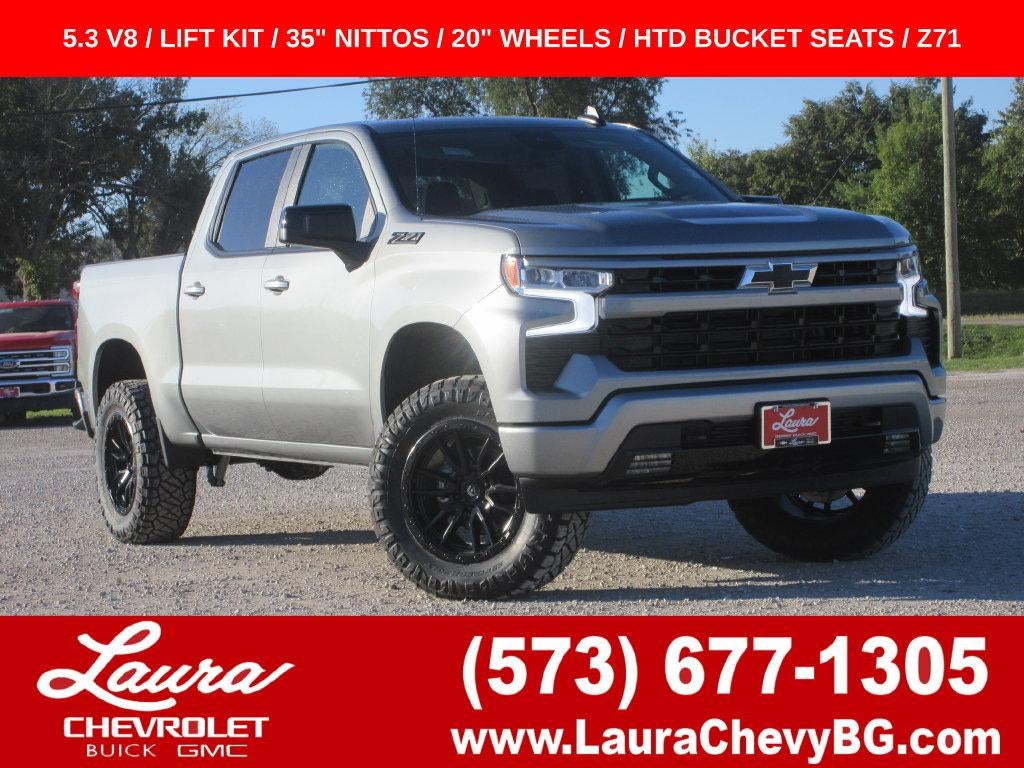 Sterling Gray Metallic 2026 Chevrolet Silverado 1500 Pickup Truck Four-Wheel Drive Automatic