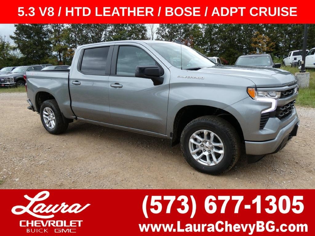 Sterling Gray Metallic 2026 Chevrolet Silverado 1500 Pickup Truck Four-Wheel Drive Automatic