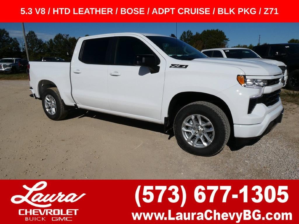 Summit White 2026 Chevrolet Silverado 1500 Pickup Truck Four-Wheel Drive Automatic