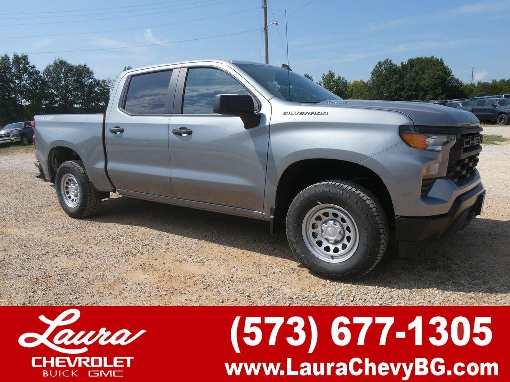Sterling Gray Metallic 2026 Chevrolet Silverado 1500 Pickup Truck Four-Wheel Drive Automatic