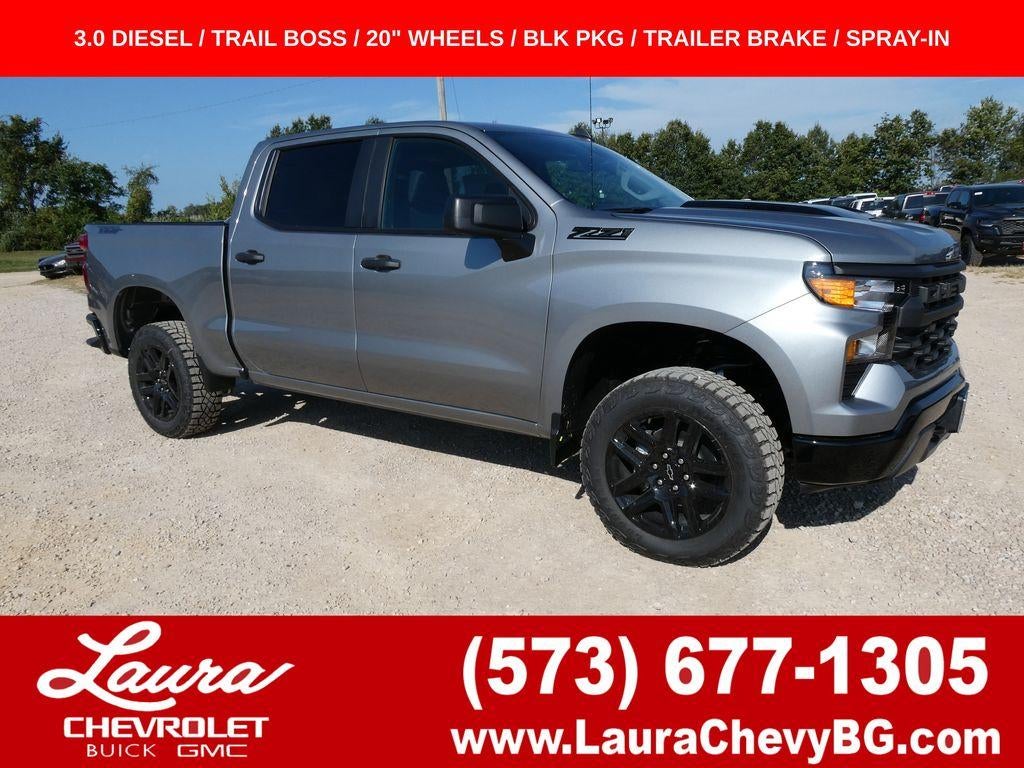 Sterling Gray Metallic 2026 Chevrolet Silverado 1500 Pickup Truck Four-Wheel Drive Automatic