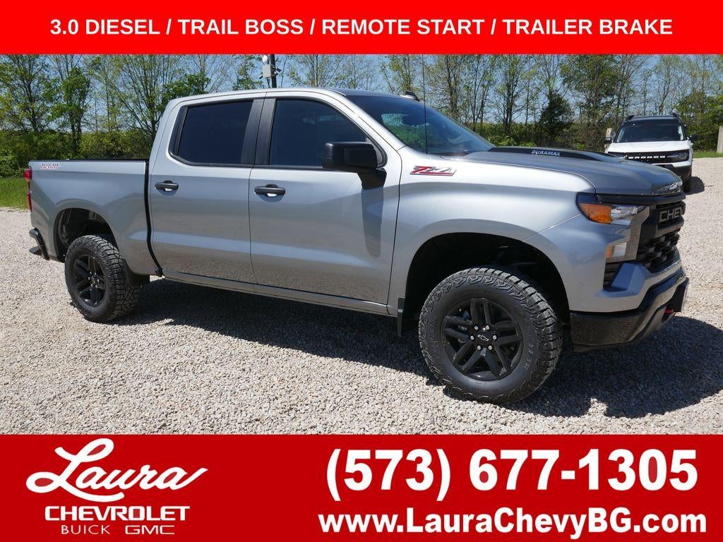 Sterling Gray Metallic 2026 Chevrolet Silverado 1500 Pickup Truck Four-Wheel Drive Automatic