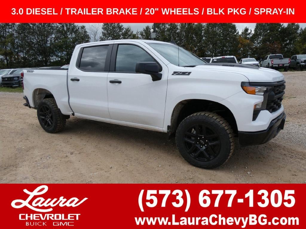 Summit White 2026 Chevrolet Silverado 1500 Pickup Truck Four-Wheel Drive Automatic
