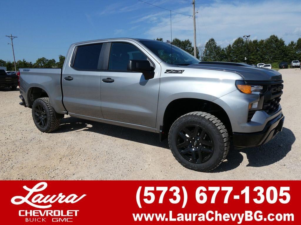 Sterling Gray Metallic 2026 Chevrolet Silverado 1500 Pickup Truck Four-Wheel Drive Automatic