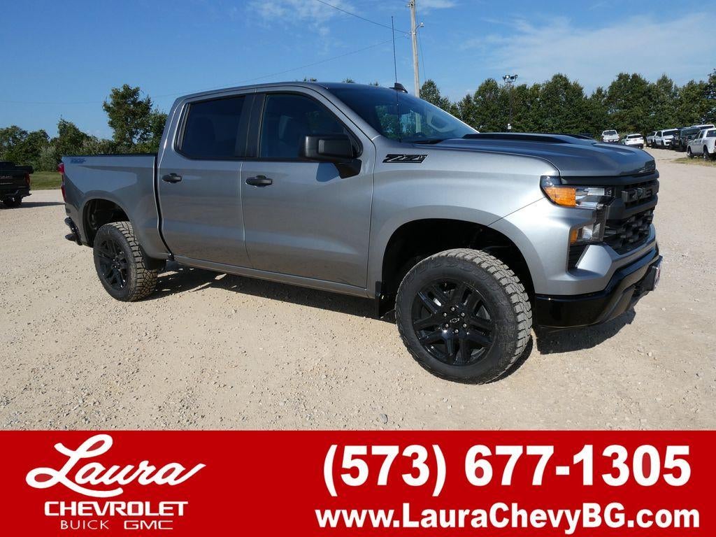 Sterling Gray Metallic 2026 Chevrolet Silverado 1500 Pickup Truck Four-Wheel Drive Automatic