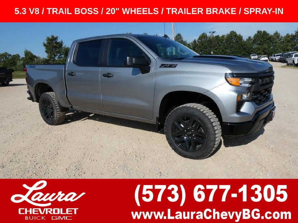 Sterling Gray Metallic 2026 Chevrolet Silverado 1500 Pickup Truck Four-Wheel Drive Automatic