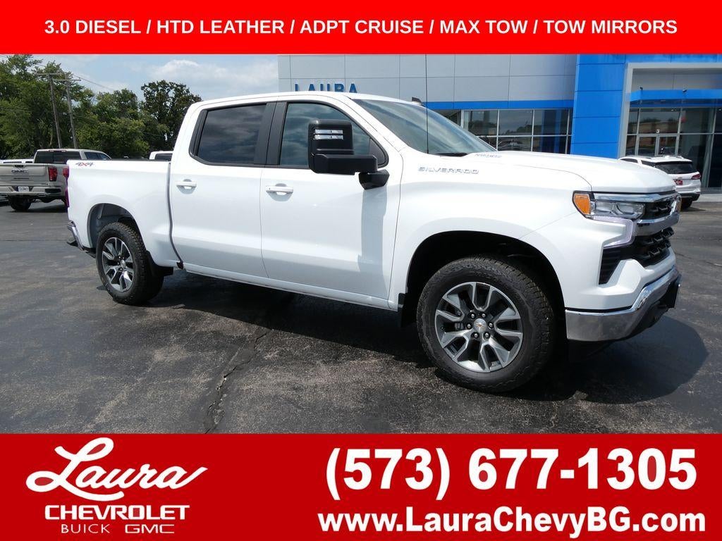 Summit White 2026 Chevrolet Silverado 1500 Pickup Truck Four-Wheel Drive Automatic