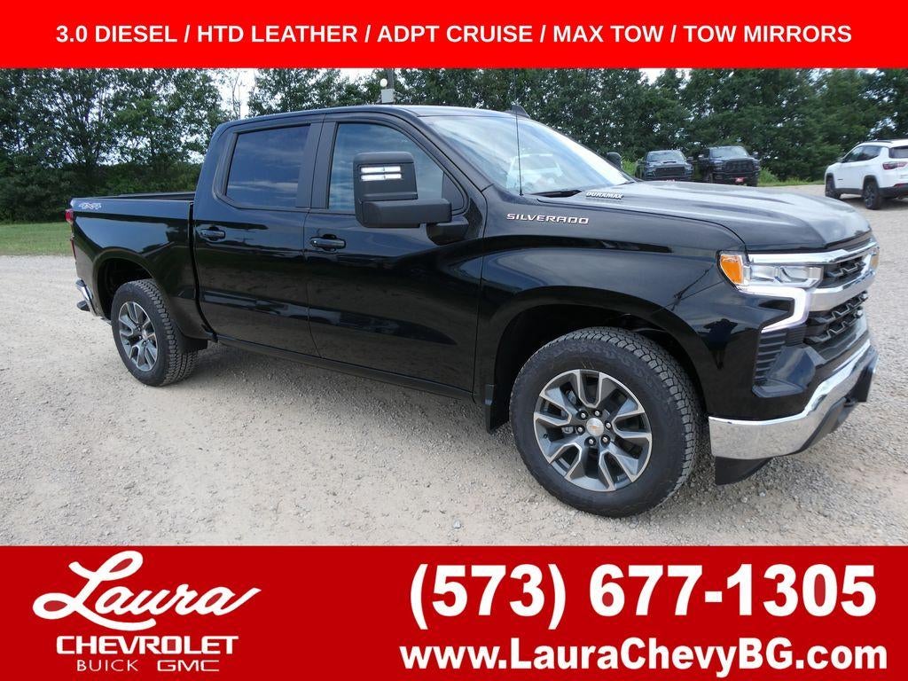 Black 2026 Chevrolet Silverado 1500 Pickup Truck Four-Wheel Drive Automatic
