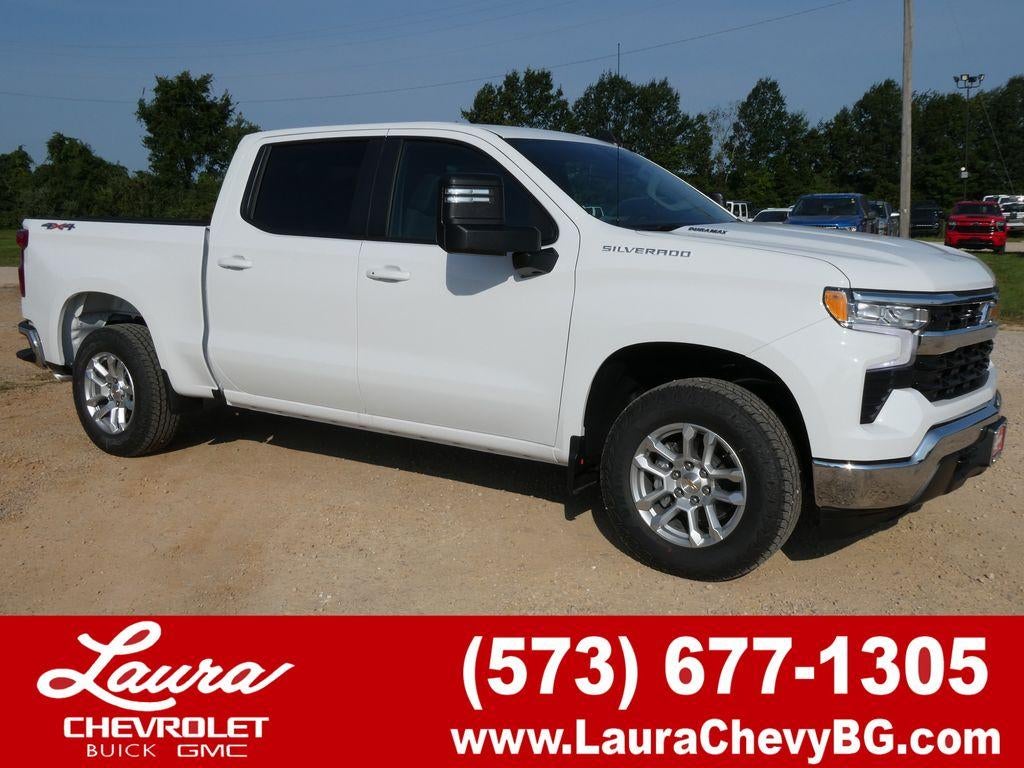 Summit White 2026 Chevrolet Silverado 1500 Pickup Truck Four-Wheel Drive Automatic