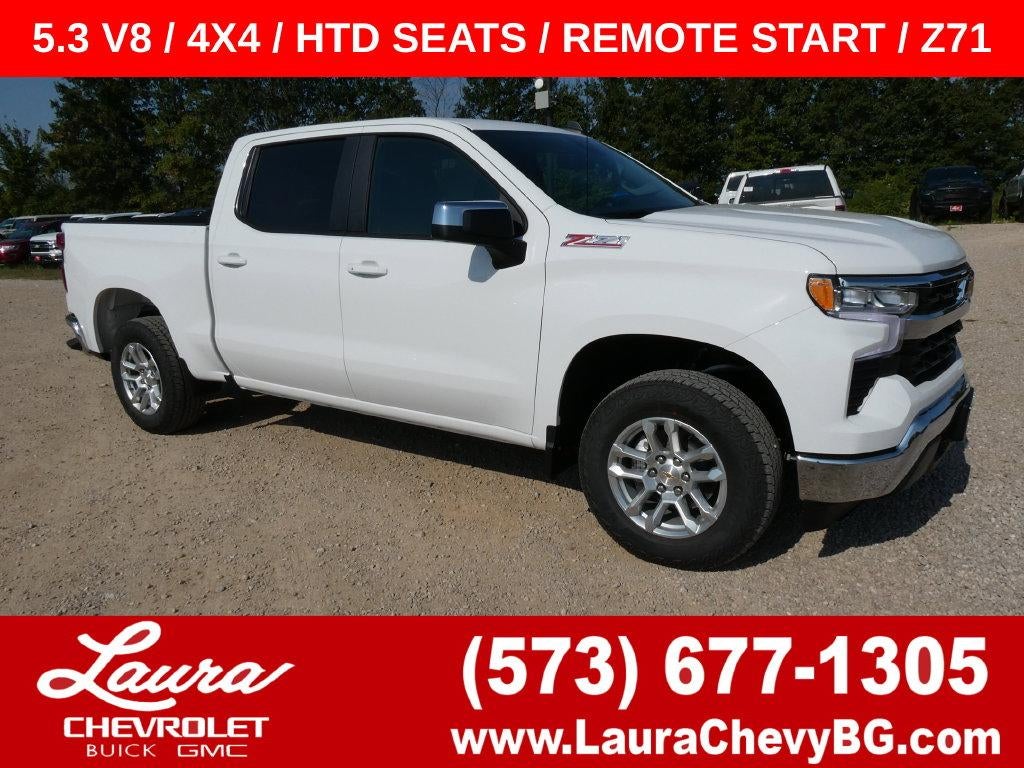 Summit White 2026 Chevrolet Silverado 1500 Pickup Truck Four-Wheel Drive Automatic