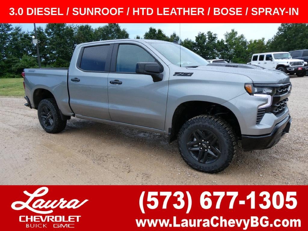 Sterling Gray Metallic 2026 Chevrolet Silverado 1500 Pickup Truck Four-Wheel Drive Automatic
