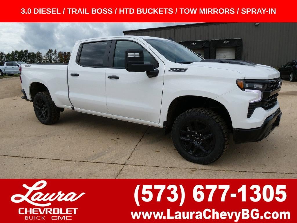 Summit White 2026 Chevrolet Silverado 1500 Pickup Truck Four-Wheel Drive Automatic