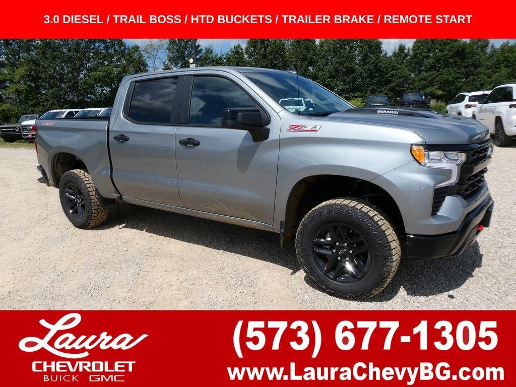 Sterling Gray Metallic 2026 Chevrolet Silverado 1500 Pickup Truck Four-Wheel Drive Automatic