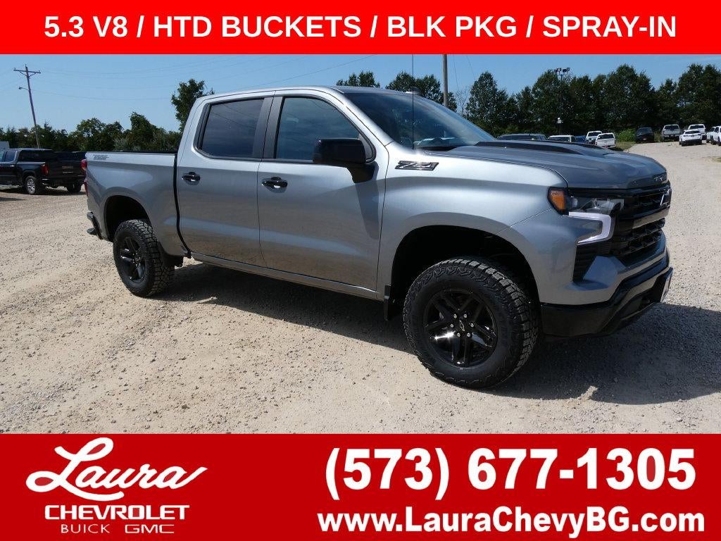 Sterling Gray Metallic 2026 Chevrolet Silverado 1500 Pickup Truck Four-Wheel Drive Automatic