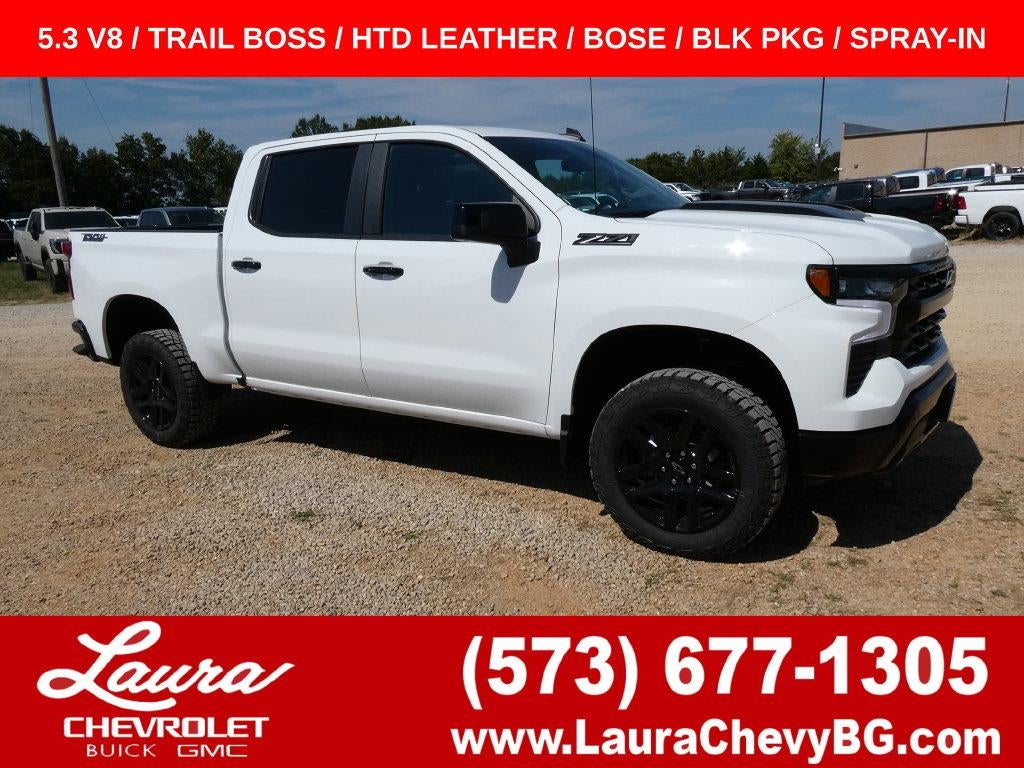 Summit White 2026 Chevrolet Silverado 1500 Pickup Truck Four-Wheel Drive Automatic