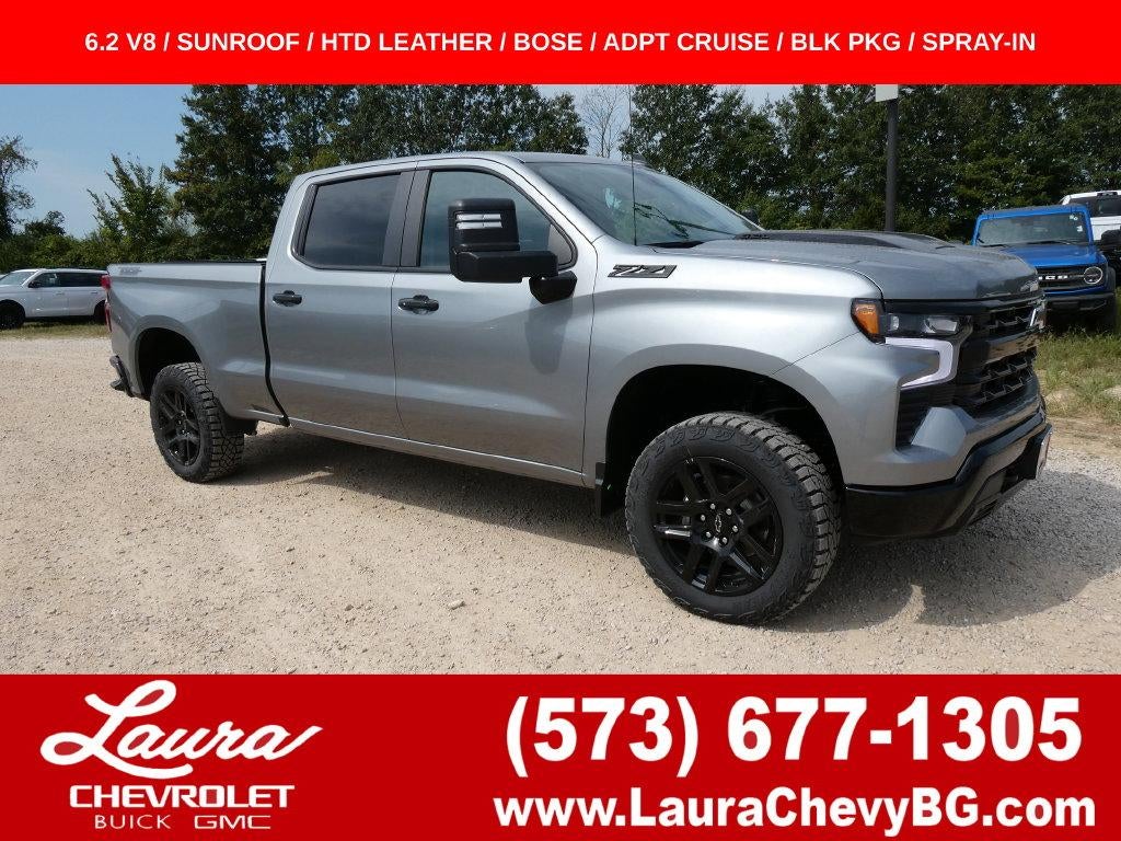 Sterling Gray Metallic 2026 Chevrolet Silverado 1500 Pickup Truck Four-Wheel Drive Automatic