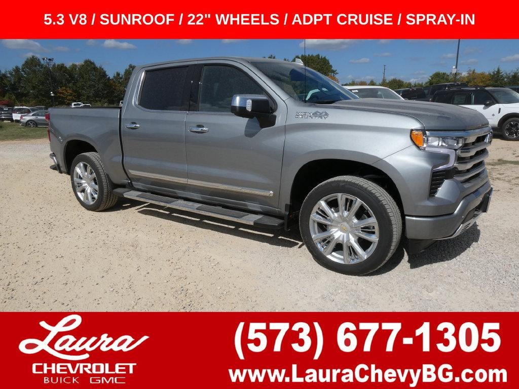 Sterling Gray Metallic 2026 Chevrolet Silverado 1500 Pickup Truck Four-Wheel Drive Automatic
