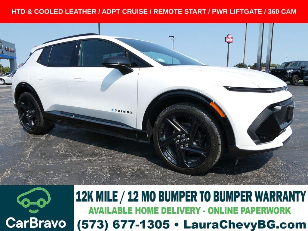 White (Iridescent Pearl Tricoat) 2024 Chevrolet Equinox EV SUV / Crossover Front-Wheel Drive Automatic