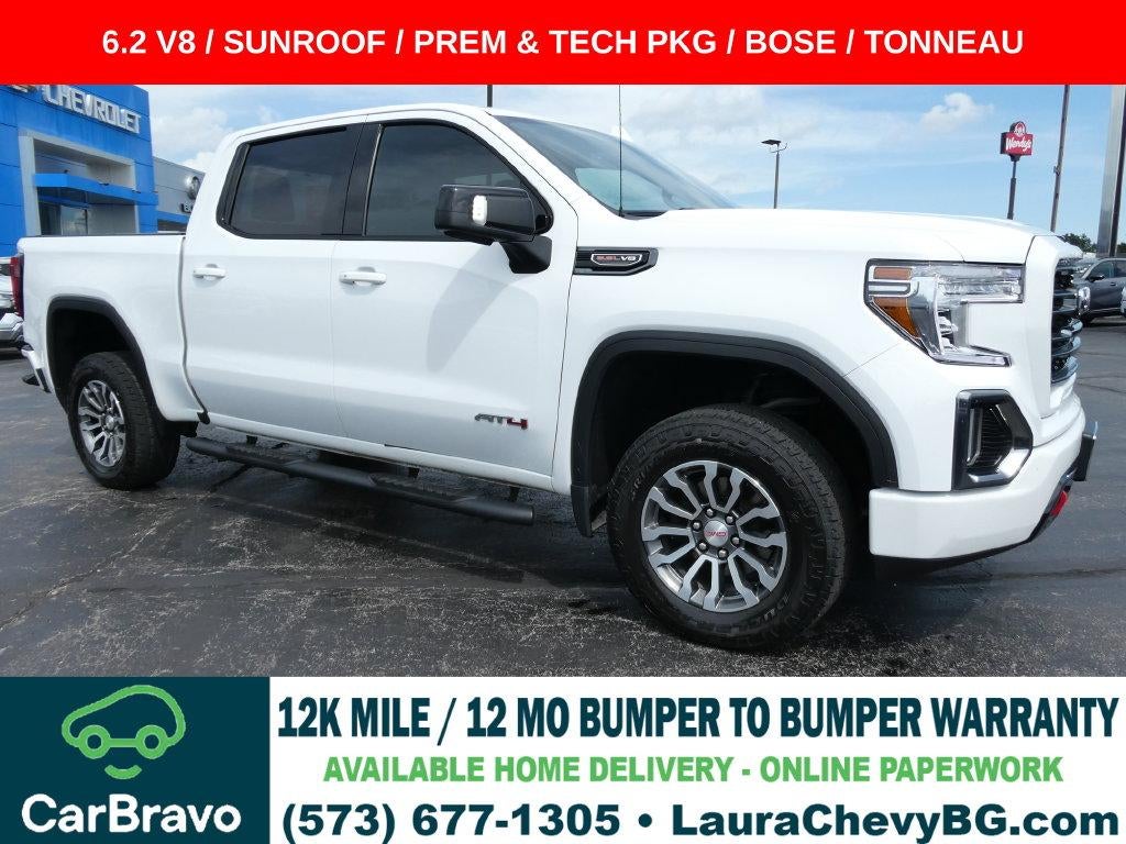 Summit White 2021 GMC Sierra 1500 Pickup Truck Four-Wheel Drive Automatic