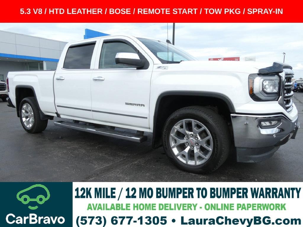 Summit White 2017 GMC Sierra 1500 Pickup Truck Four-Wheel Drive Automatic
