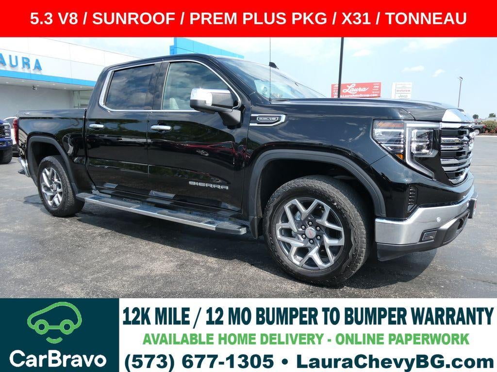 Onyx Black 2024 GMC Sierra 1500 Pickup Truck Four-Wheel Drive Automatic
