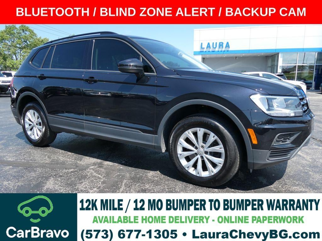 Black 2020 Volkswagen Tiguan SUV / Crossover Front-Wheel Drive Automatic