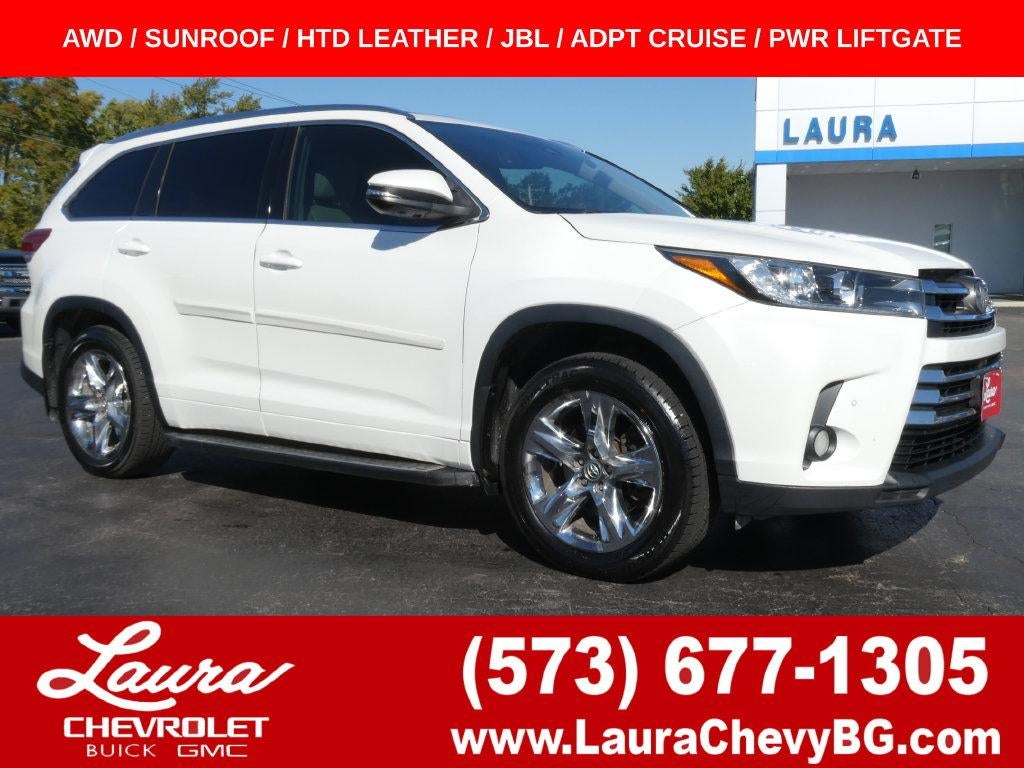White 2017 Toyota Highlander SUV / Crossover All-Wheel Drive Automatic