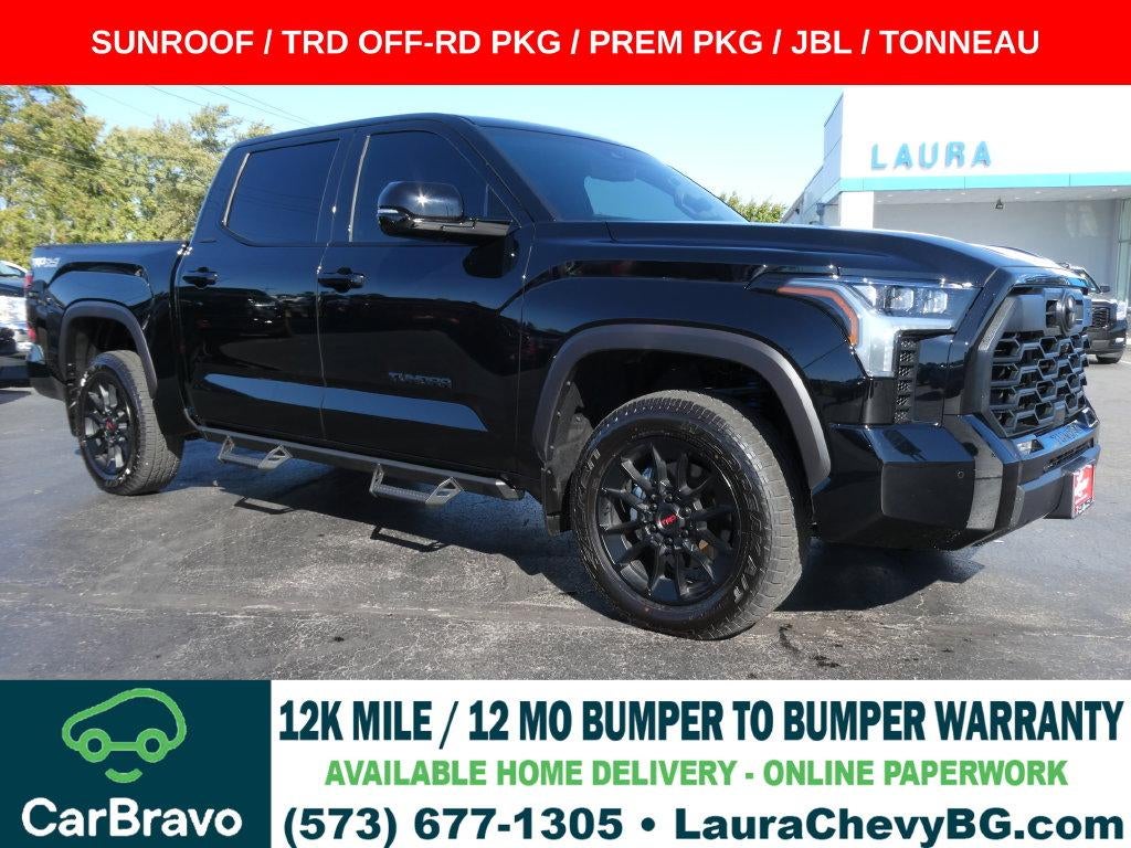 Black 2026 Toyota Tundra Pickup Truck Four-Wheel Drive Automatic