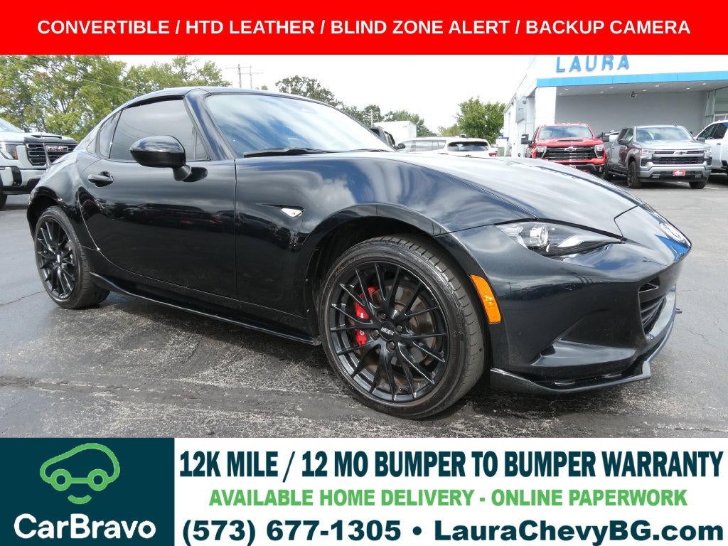 Black 2025 Mazda MX-5 Miata Convertible Rear-Wheel Drive Automatic