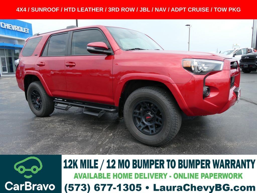 Red 2021 Toyota 4Runner SUV / Crossover Four-Wheel Drive Automatic