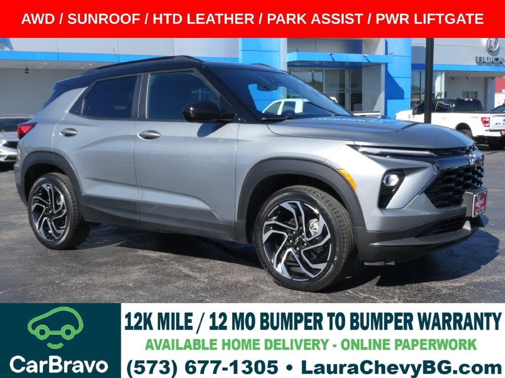 Sterling Gray Metallic 2024 Chevrolet Trailblazer SUV / Crossover Four-Wheel Drive Automatic