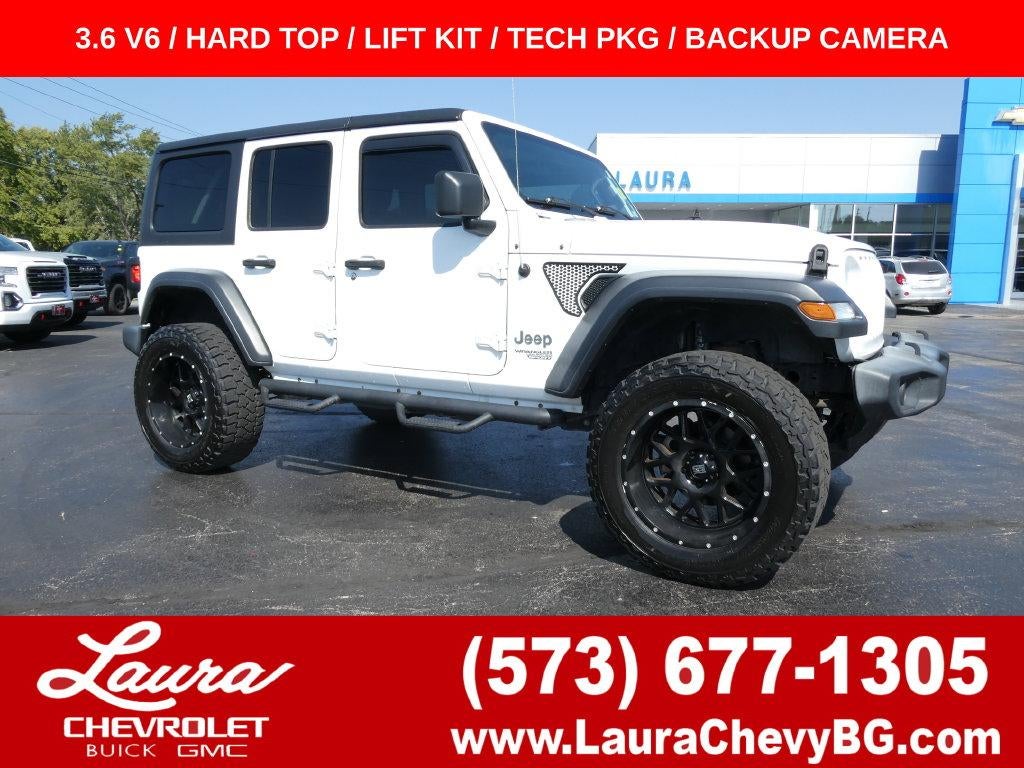 White 2018 Jeep Wrangler SUV / Crossover Four-Wheel Drive Automatic