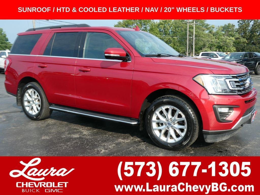 Red 2020 Ford Expedition SUV / Crossover Four-Wheel Drive Automatic