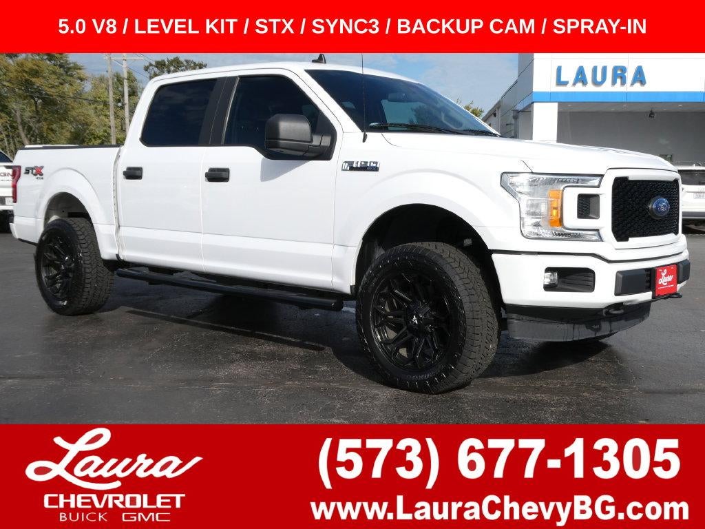 White 2020 Ford F-150 Pickup Truck Four-Wheel Drive Automatic
