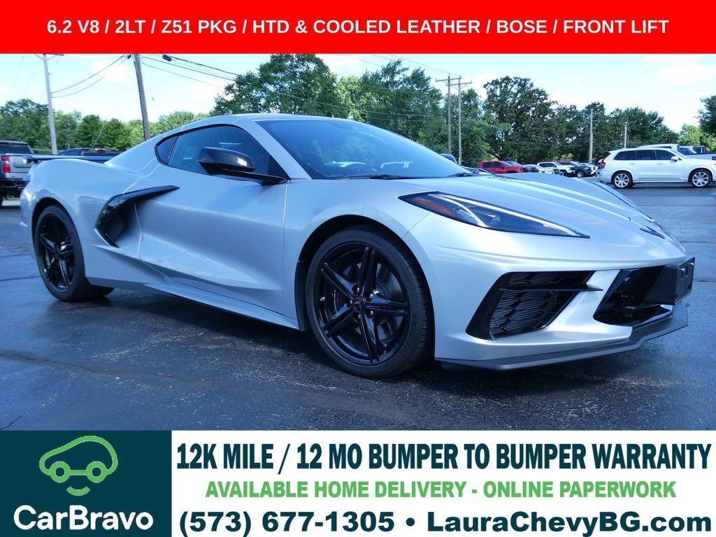 Blade Silver Metallic 2026 Chevrolet Corvette Coupe Rear-Wheel Drive Automatic