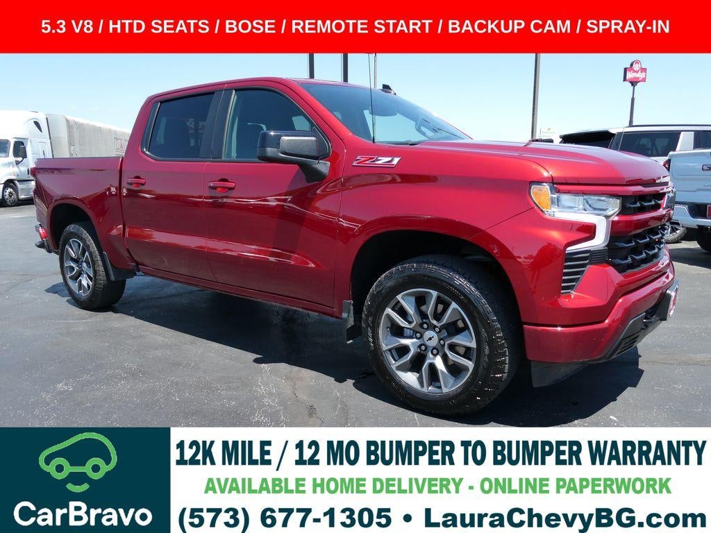 Radiant Red Tintcoat 2025 Chevrolet Silverado 1500 Pickup Truck Four-Wheel Drive Automatic