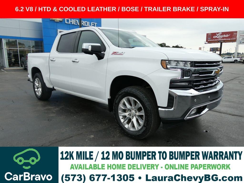 Summit White 2022 Chevrolet Silverado 1500 Pickup Truck Four-Wheel Drive Automatic