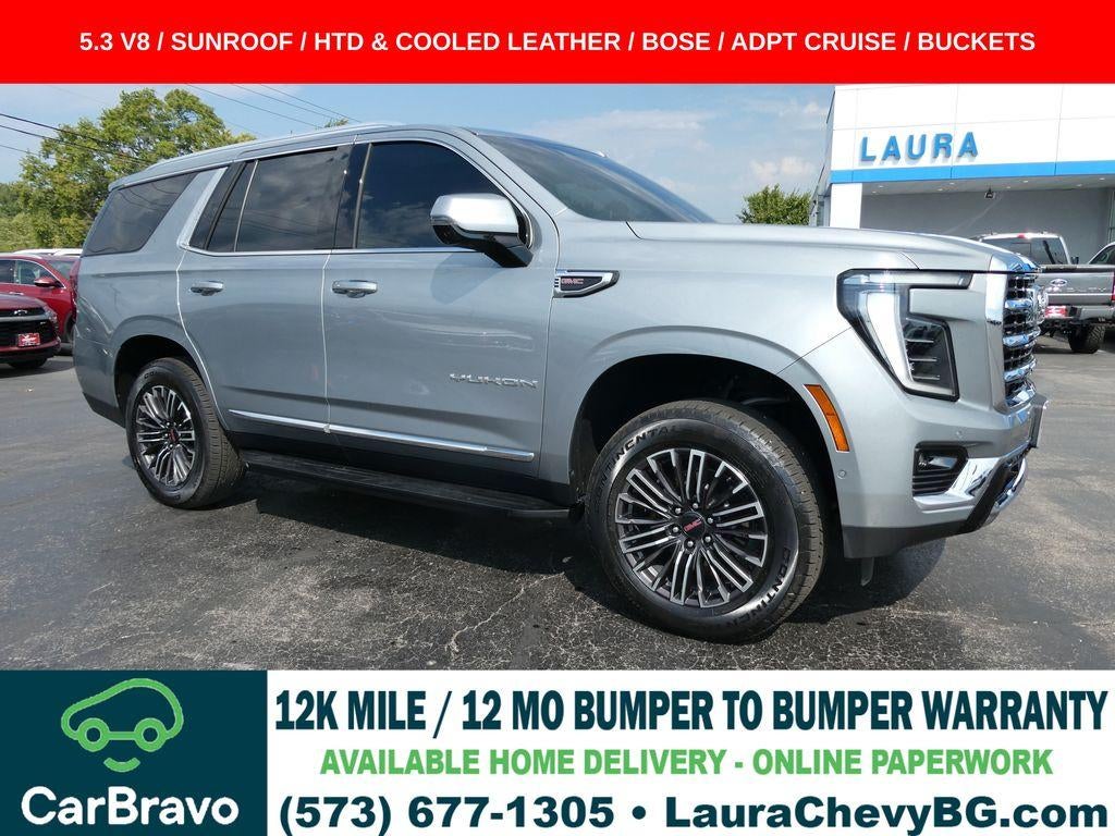 Sterling Metallic 2025 GMC Yukon SUV / Crossover Four-Wheel Drive Automatic