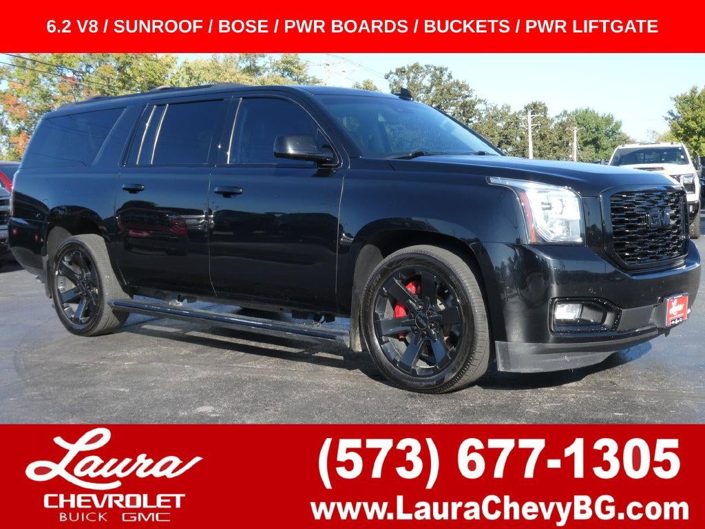 Onyx Black 2018 GMC Yukon XL SUV / Crossover Four-Wheel Drive Automatic