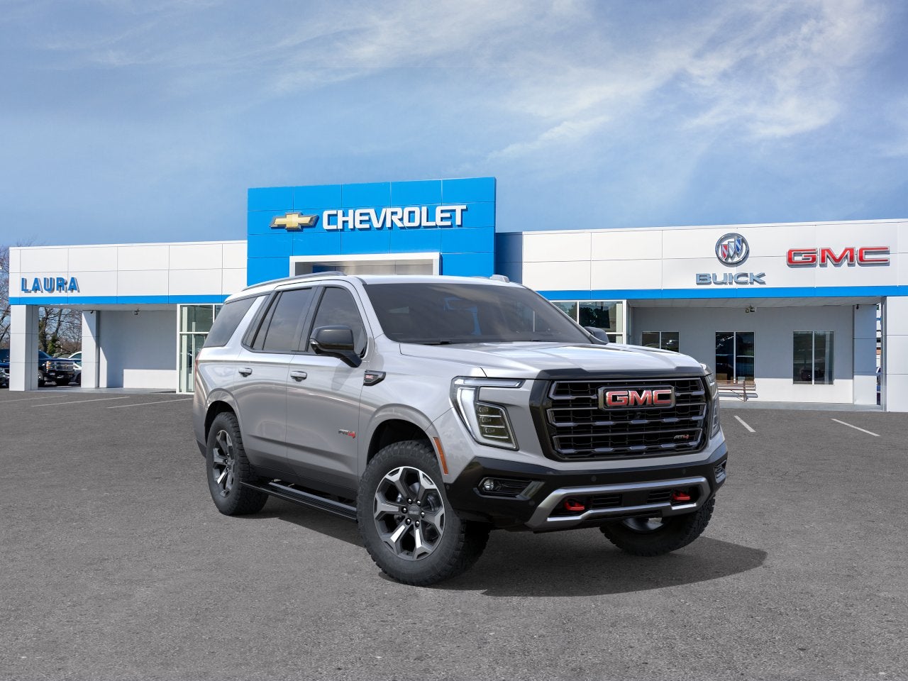 Sterling Metallic 2027 GMC Yukon SUV / Crossover Four-Wheel Drive Automatic