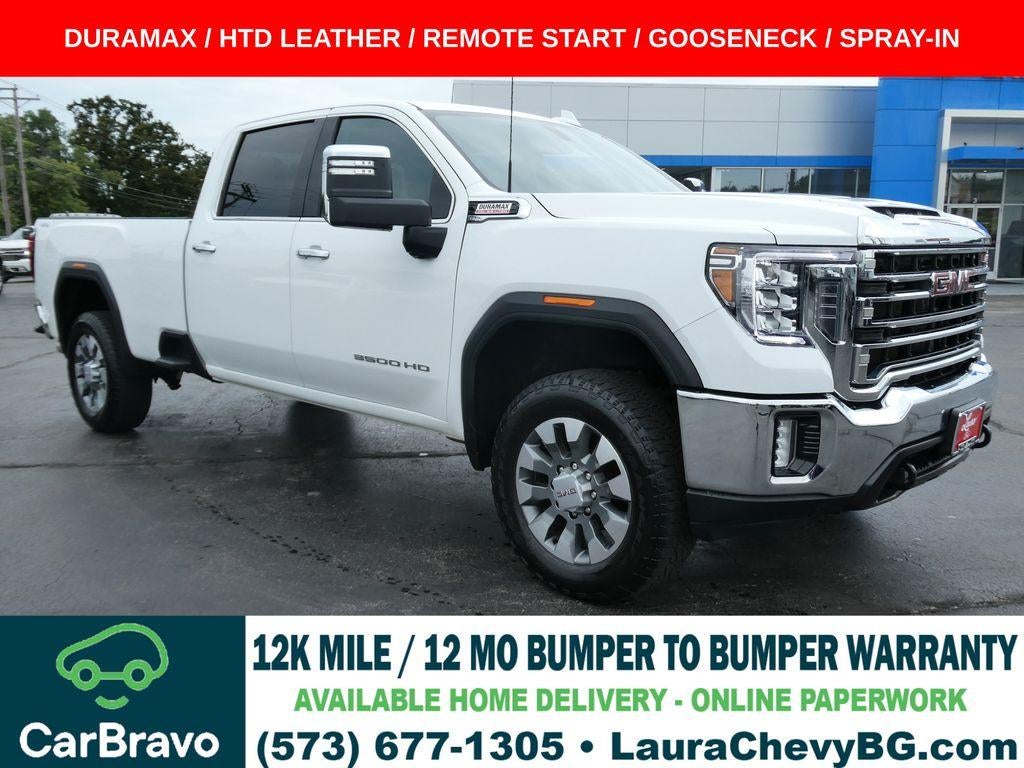 Summit White 2023 GMC Sierra 3500HD Pickup Truck Four-Wheel Drive Automatic