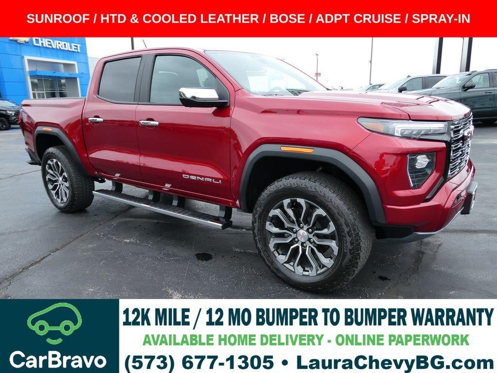 Volcanic Red Tintcoat 2025 GMC Canyon Pickup Truck Four-Wheel Drive Automatic