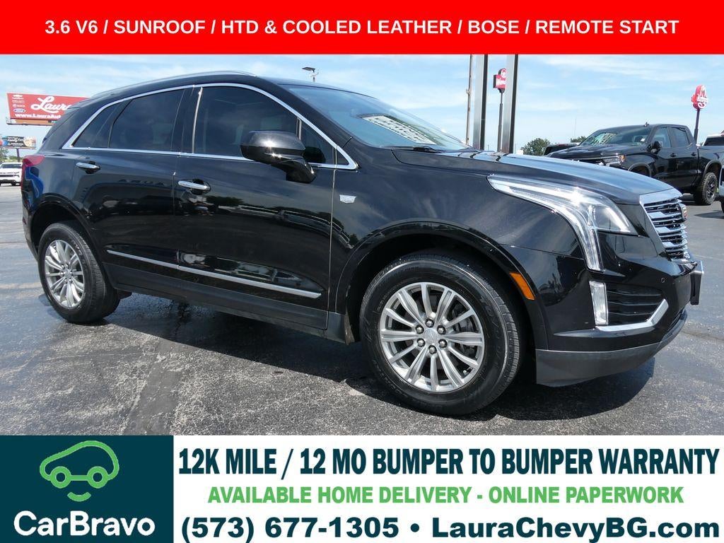 Stellar Black Metallic 2019 Cadillac XT5 SUV / Crossover Front-Wheel Drive Automatic